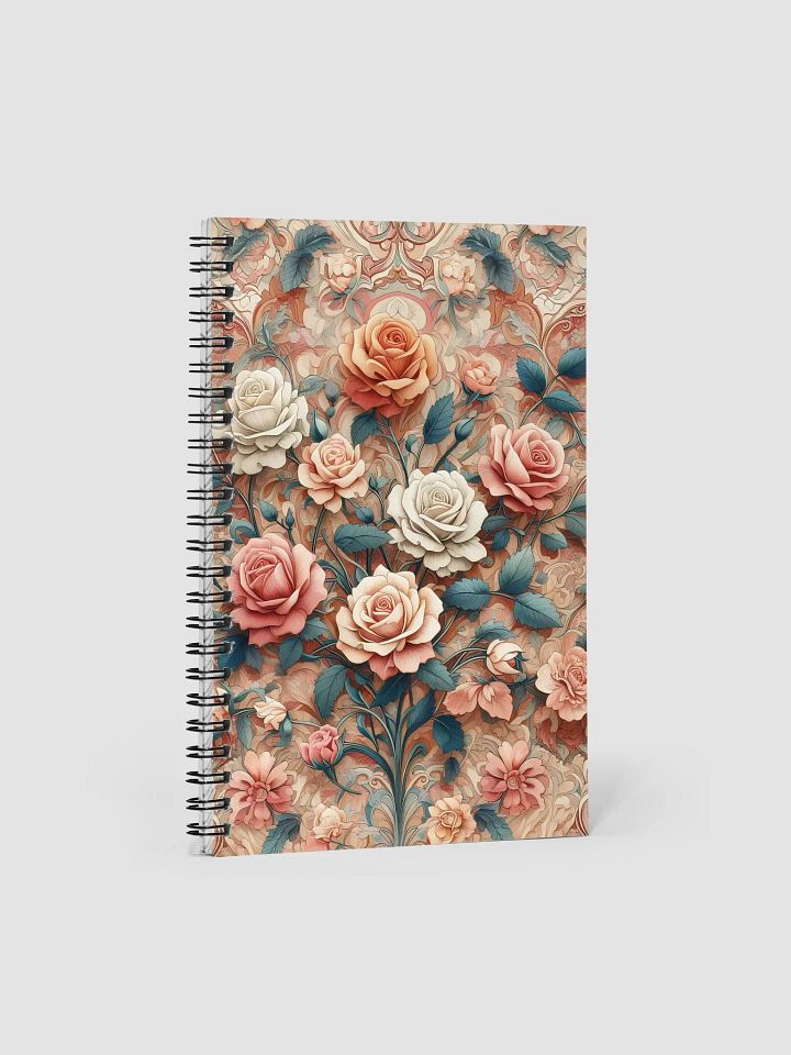 Royal Floral Spiral Notebook product image (1)