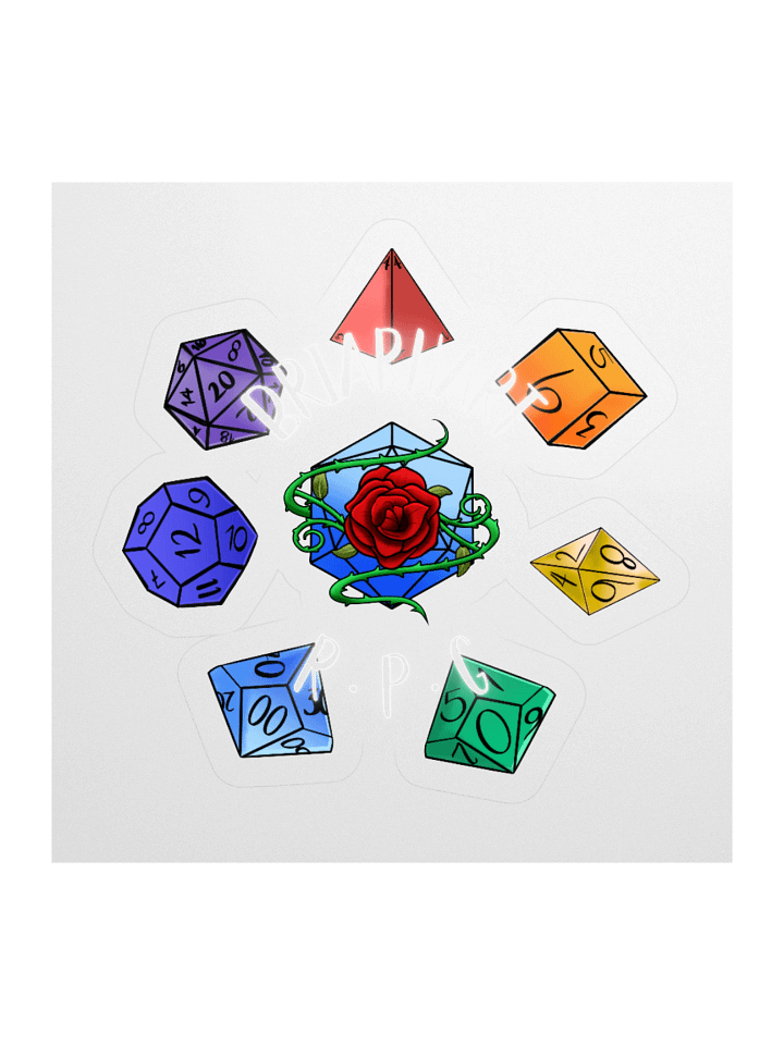 BriarHart RPG Sticker - PRIDE 2025 product image (1)