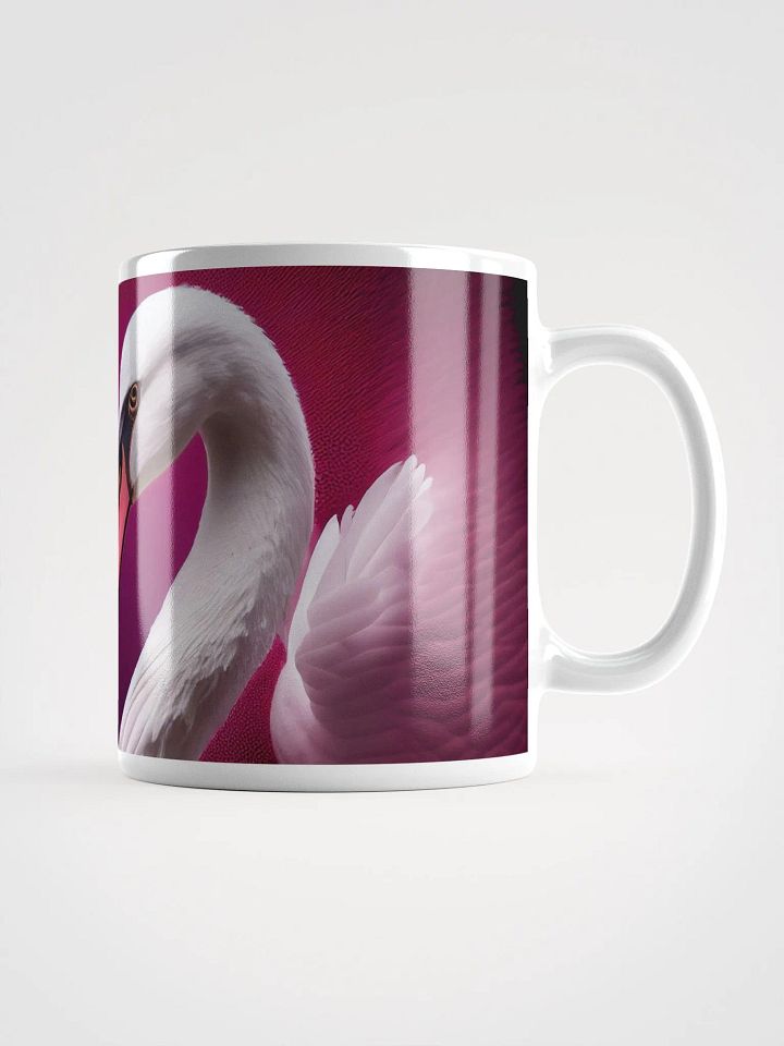 Loveheart Swans Mug product image (2)