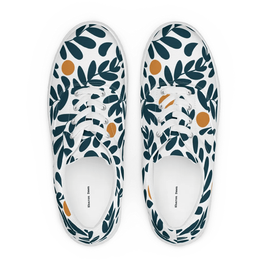 Leaves Men's Lace-Up Canvas Shoe product image (12)