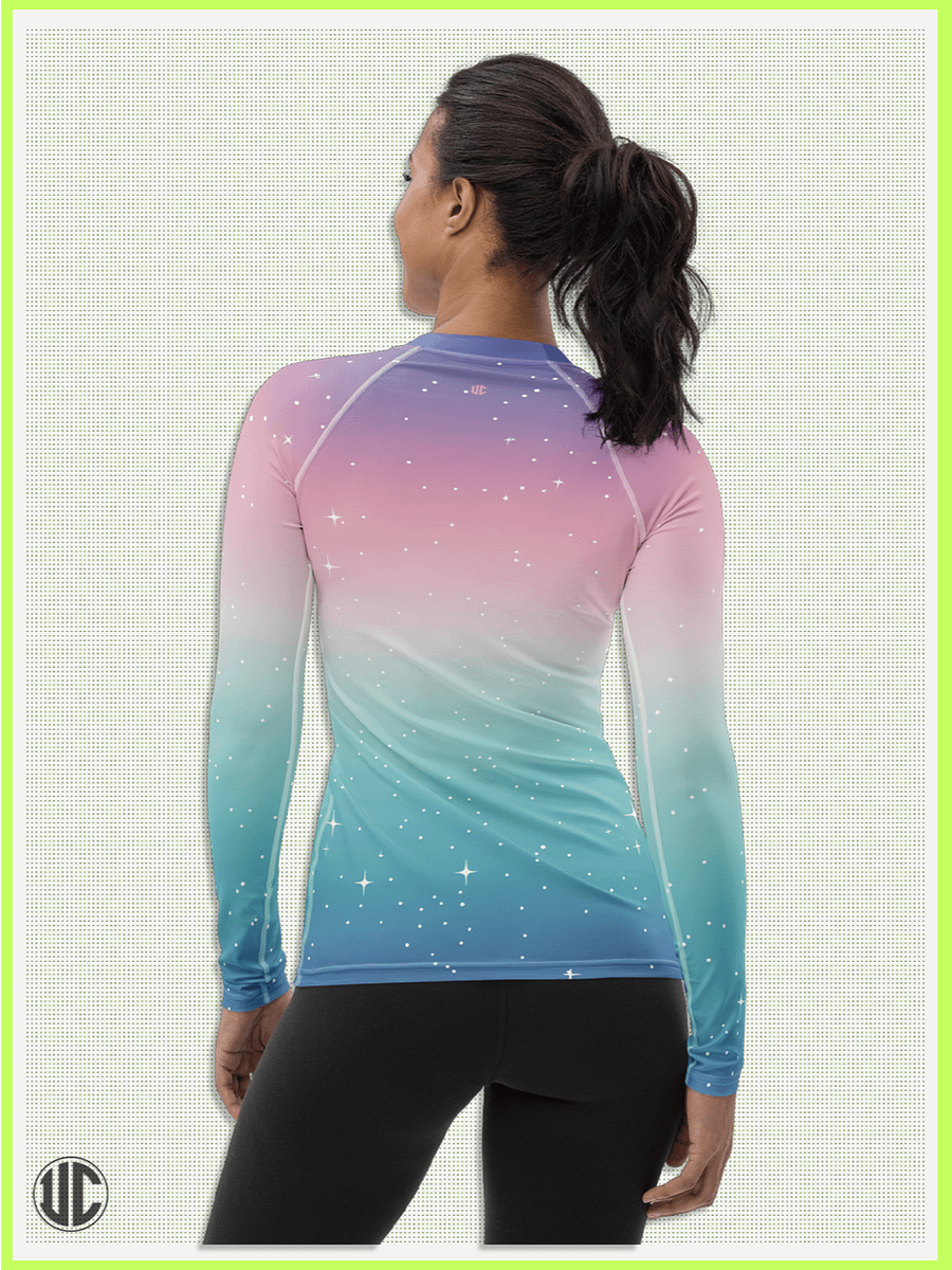 Celestial Glow – Women’s Rash Guard product image (2)