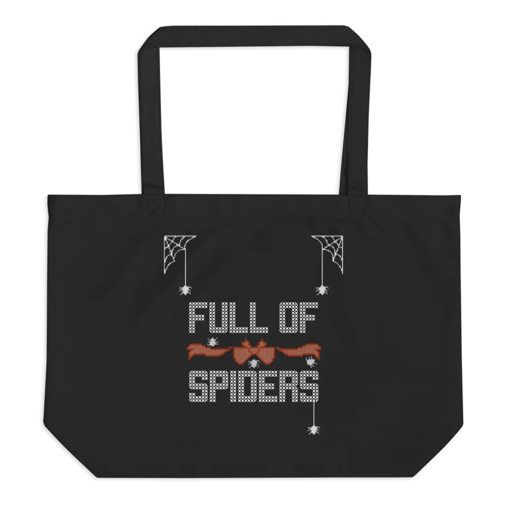 Full of Spiders eco tote product image (2)