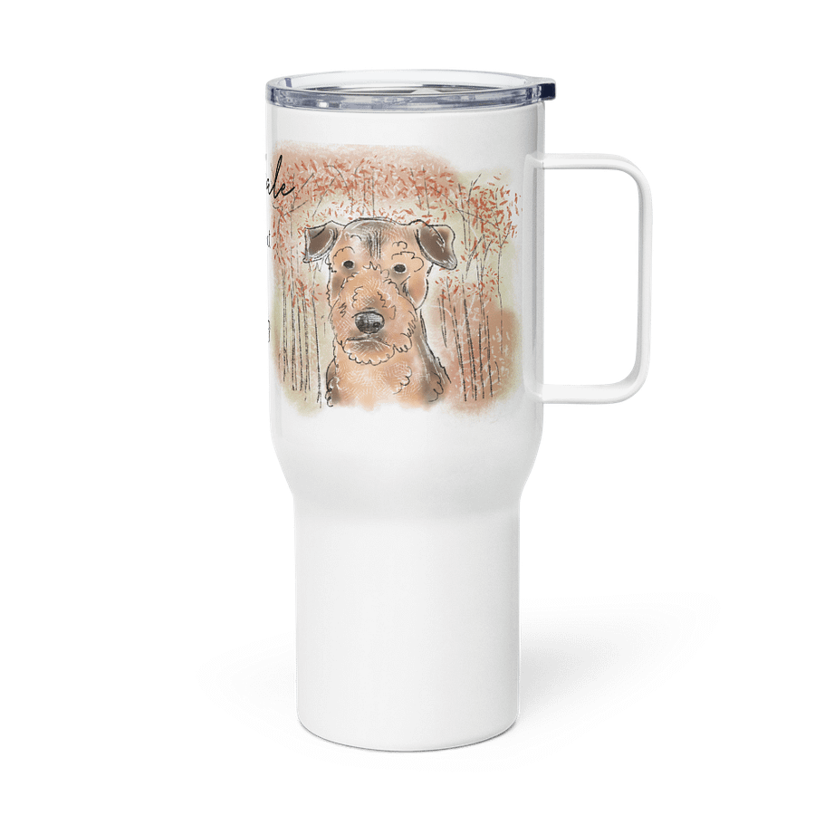 Twinkling Airedale Tales Travel Mug product image (4)