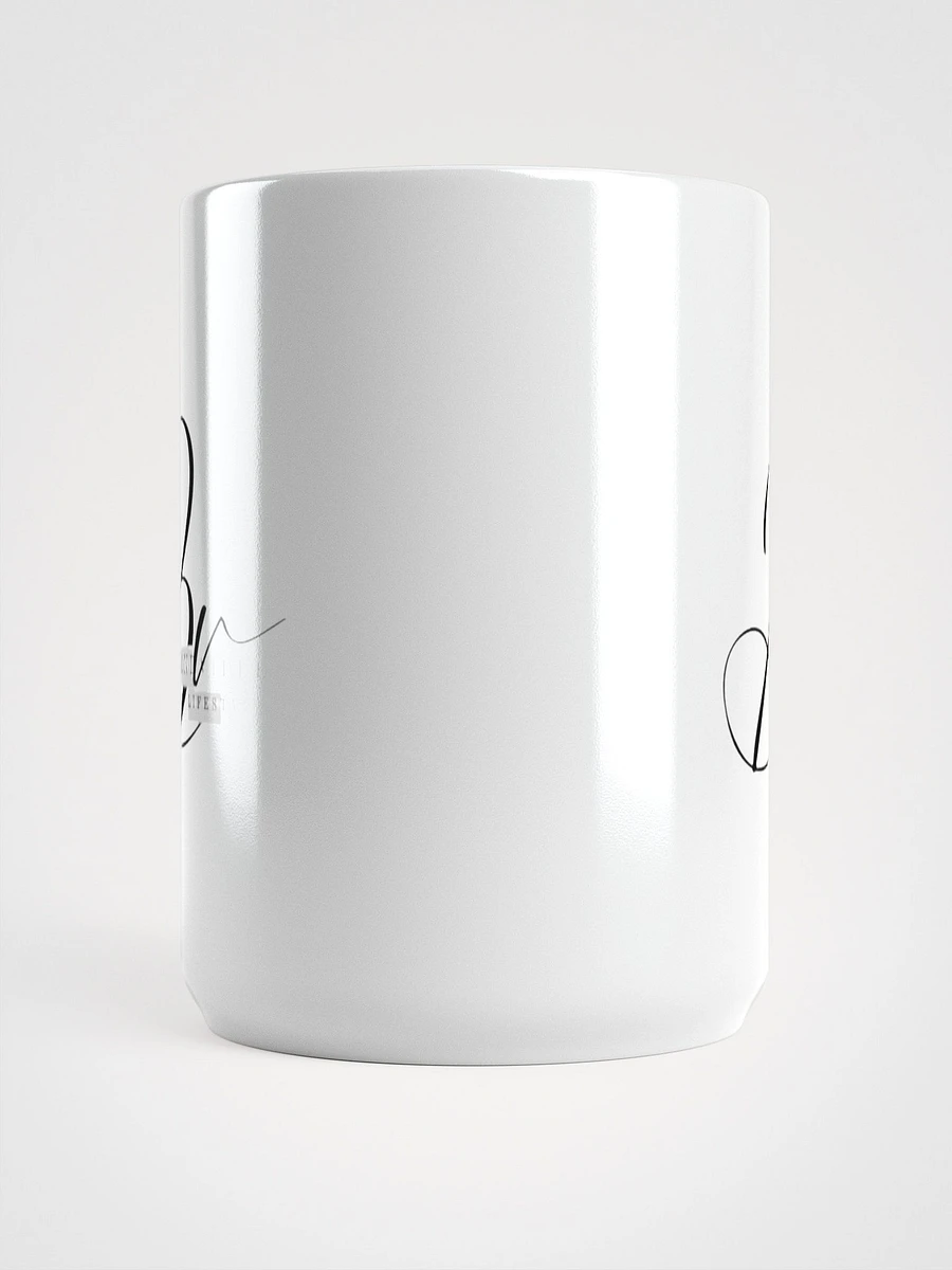 Dynamic Initial White Glossy Mug product image (5)