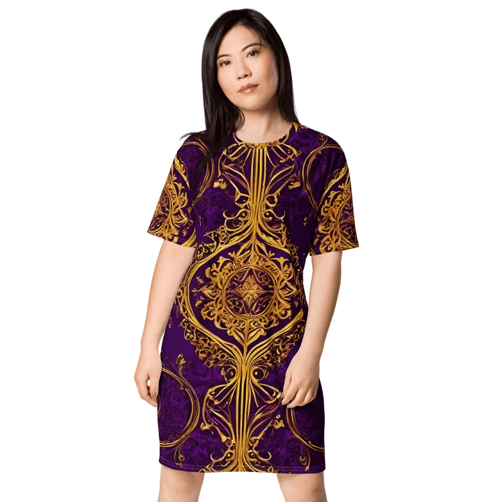 Swirl EcstasyT Shirt Dress product image (1)