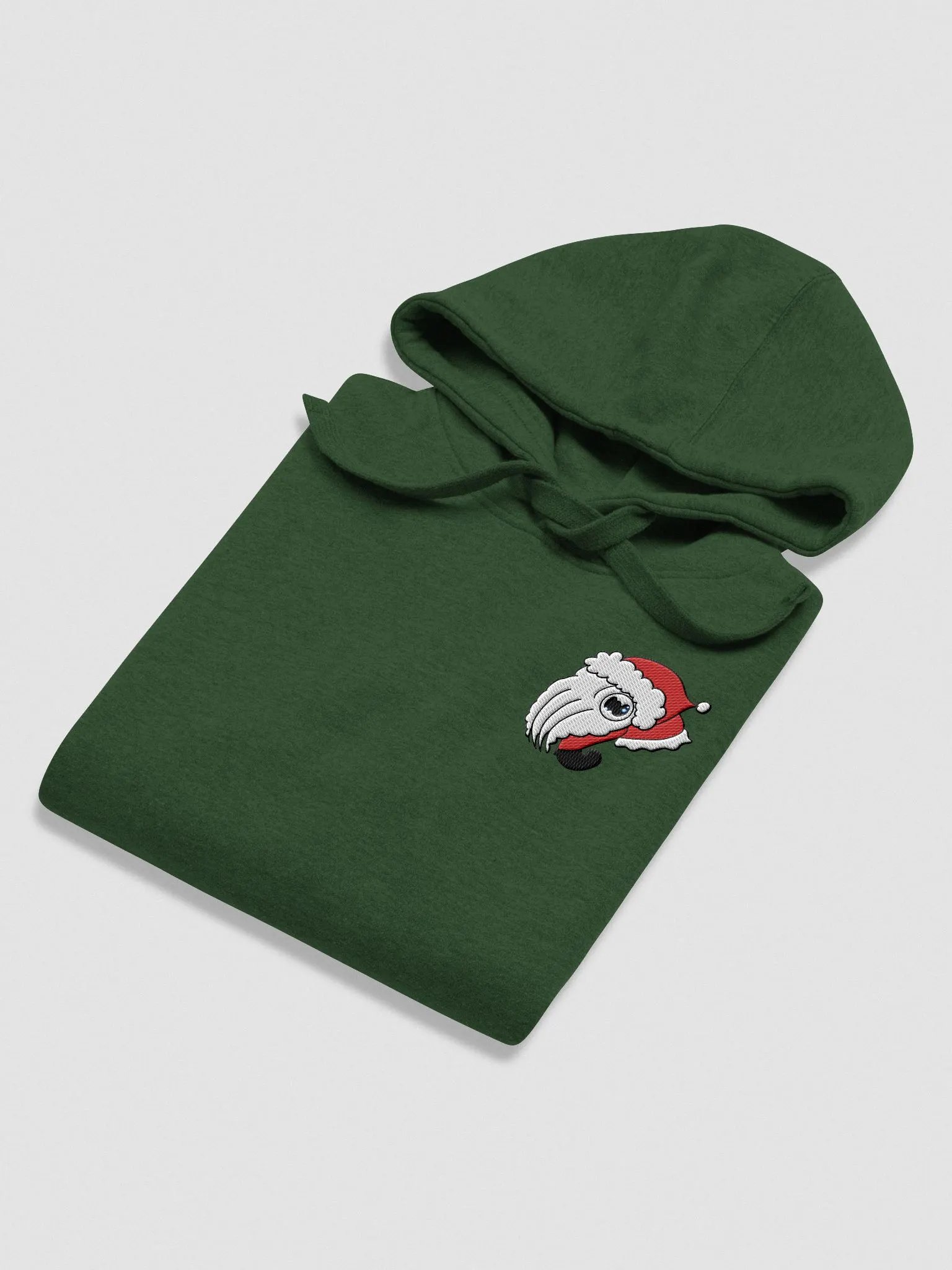 Santa Cuttlefish Embroidered Hoodie product image (24)