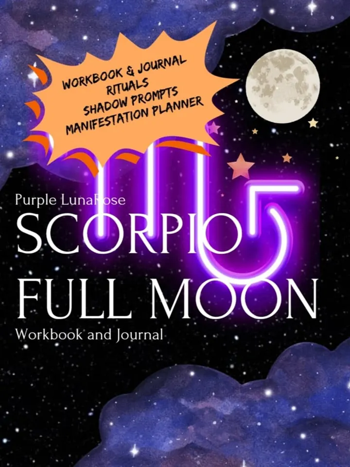 Scorpio Full Moon Workbook & Journal product image (1)