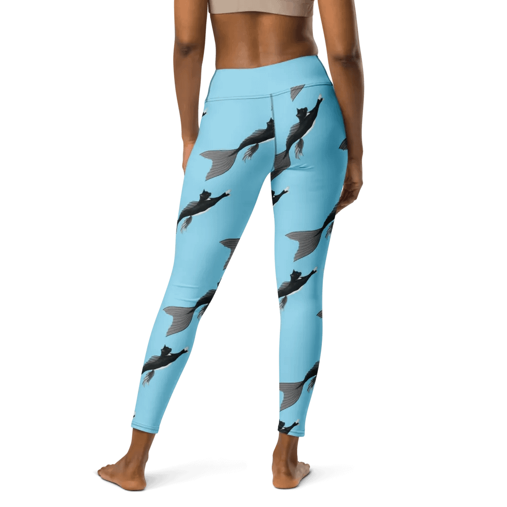 Mermeow Swimming Yoga Pants product image (3)