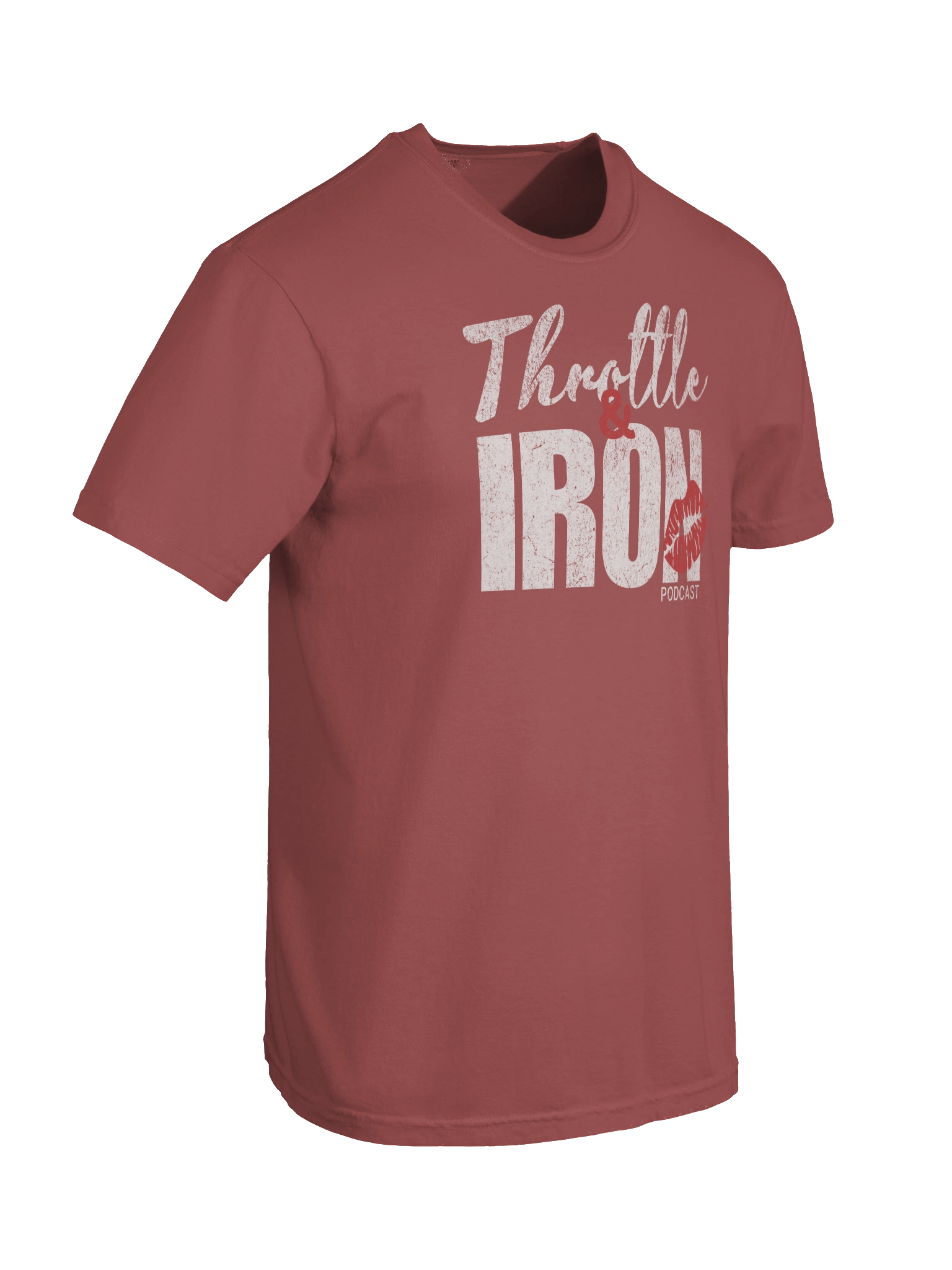 Throttle & Iron Podcast “Kissed by the Road” Tee product image (48)
