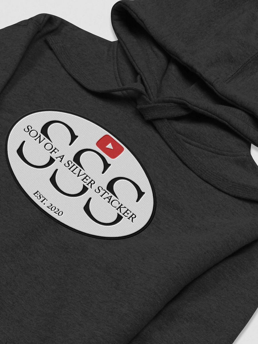 The Stacker Embroidered Hoodie Large Logo product image (3)