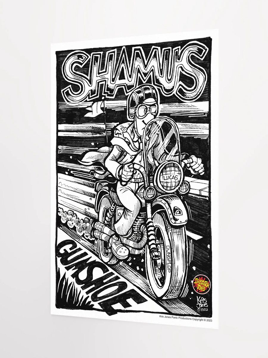 Shamus Gumshoe MONSTER HUNTER! POSTER product image (3)