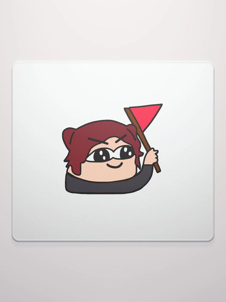 Tina Red Flag Mouse Pad product image (2)