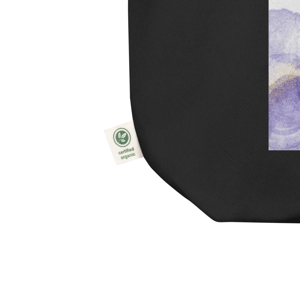 Black Tote Bag With Quote product image (3)