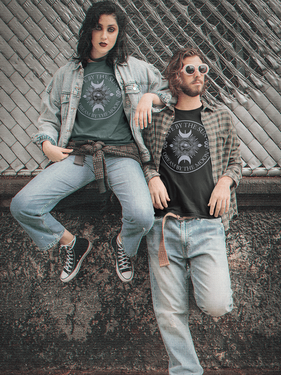 Live By The Sun | Unisex Bella+Canvas Supersoft T-Shirt product image (1)
