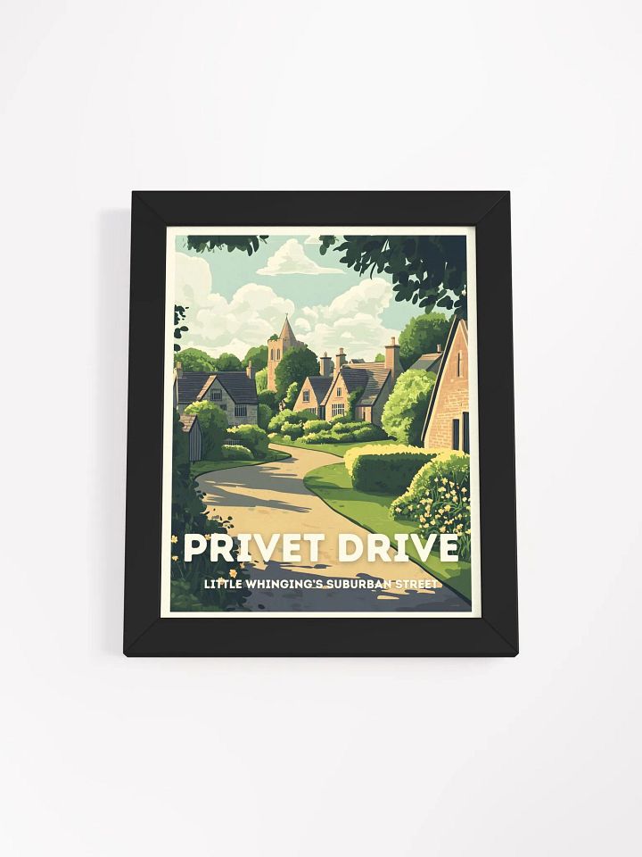 Privet Drive Vintage Travel Posters product image (1)