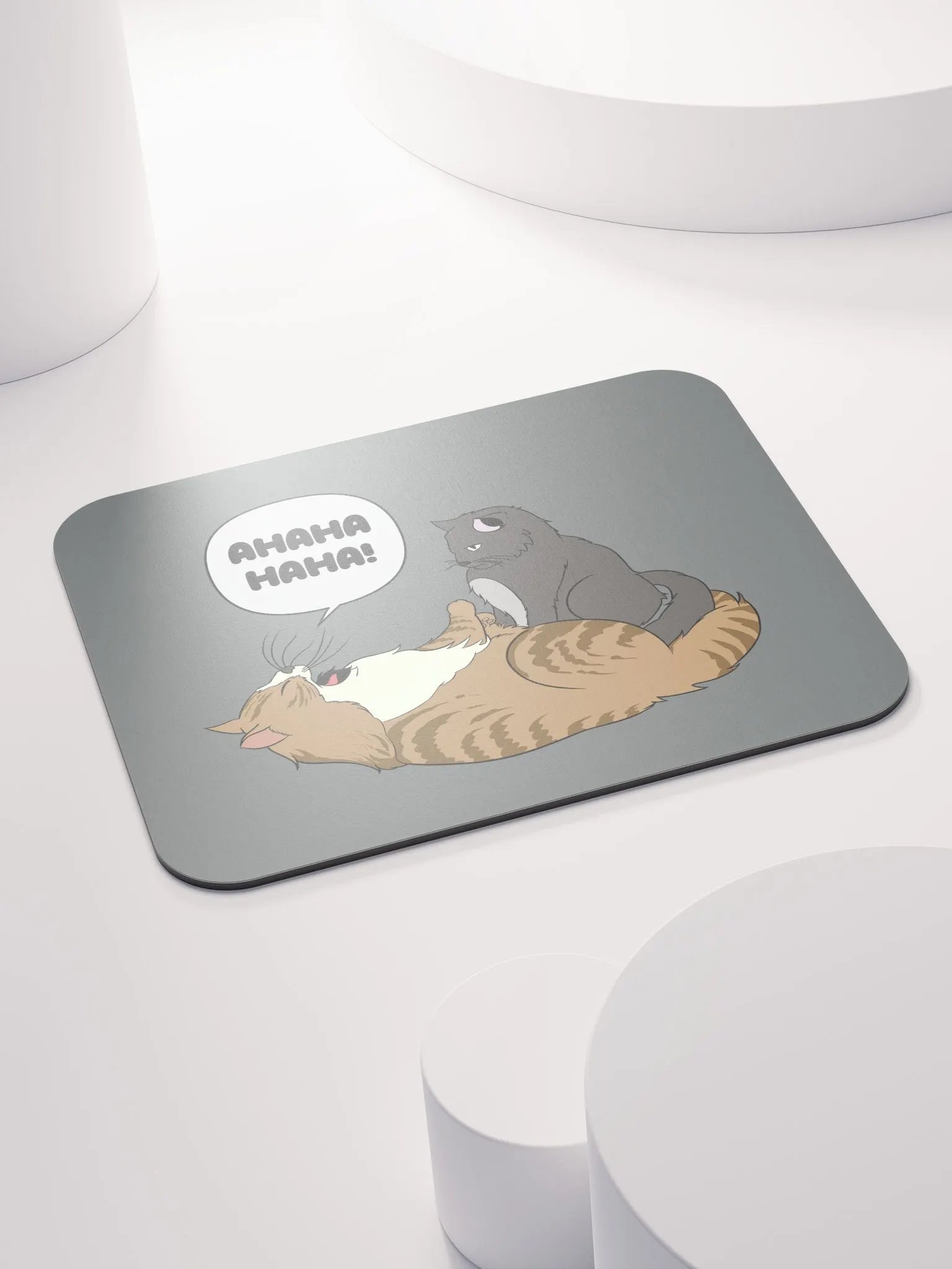 AHAHA Cat - Gaming Mousepad product image (1)