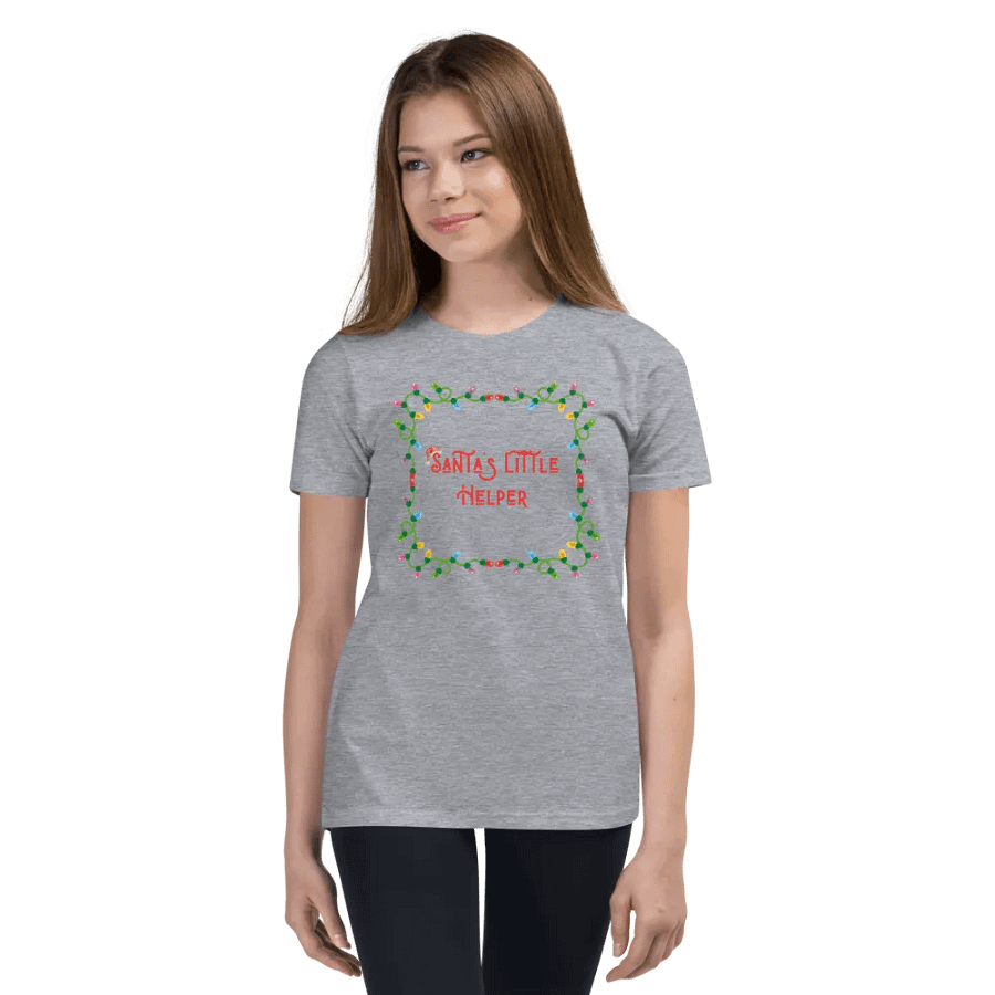 Santa's Little Helper Kids T-Shirt product image (145)
