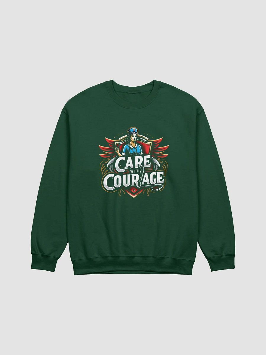 Courageous Care Nurse Stylized Sweatshirt product image (6)