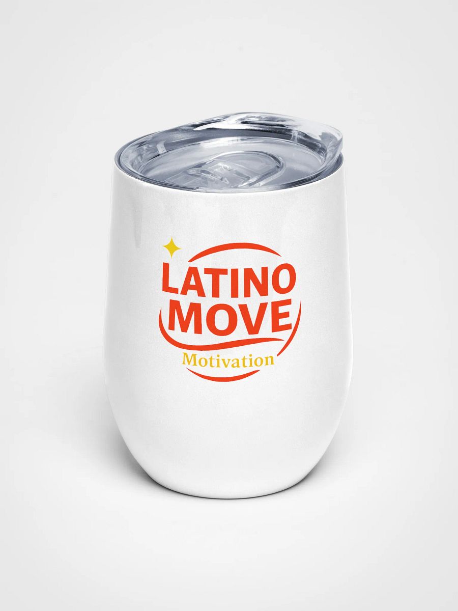 Latino Move Wine Tumbler White product image (1)