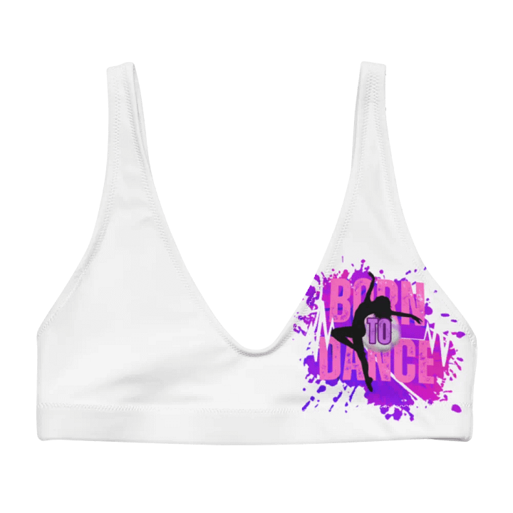 Born to Dance Her Silhouette Vibrant Bikini Top product image (1)