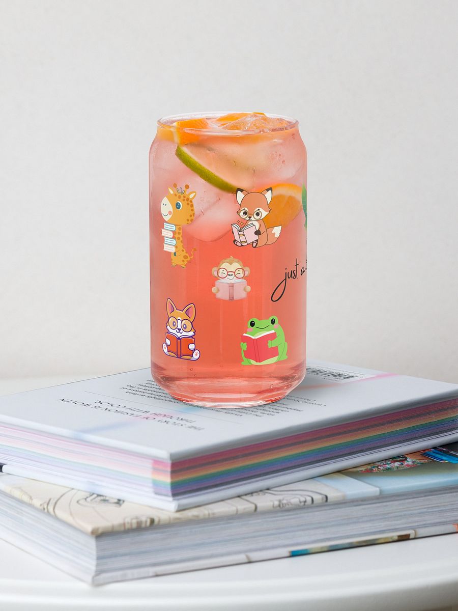 Whimsical Animal Book Lovers Glassware product image (3)
