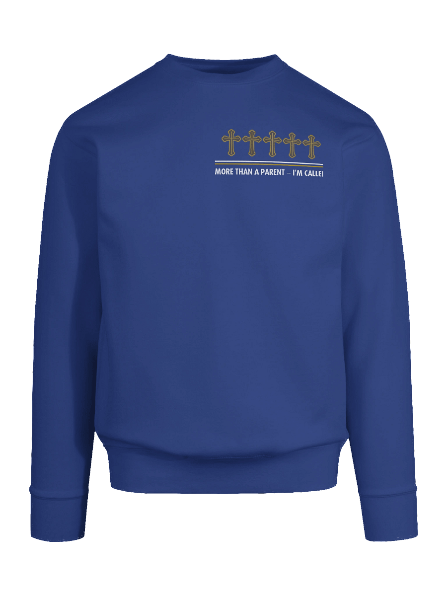 More Than A Parent - I Am Called | Christian Parents Heritage Sweatshirt | Faith-Based Gift for Christian parents product image (10)