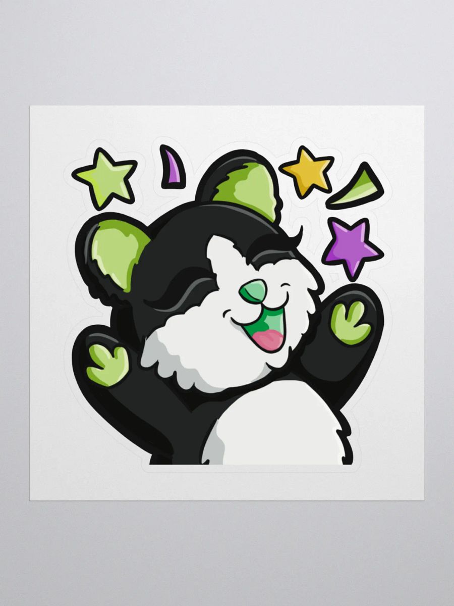 Mr Kitty Hype Sticker product image (1)