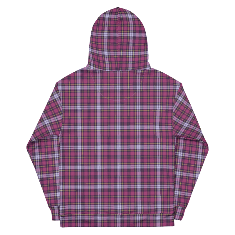 Bright Purple Plaid Hoodie product image (7)