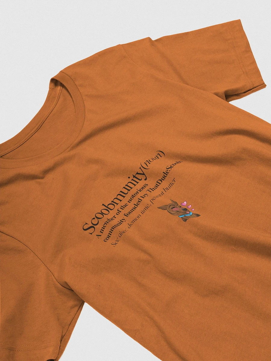 Scoobmunity shirt (Black letters) product image (3)