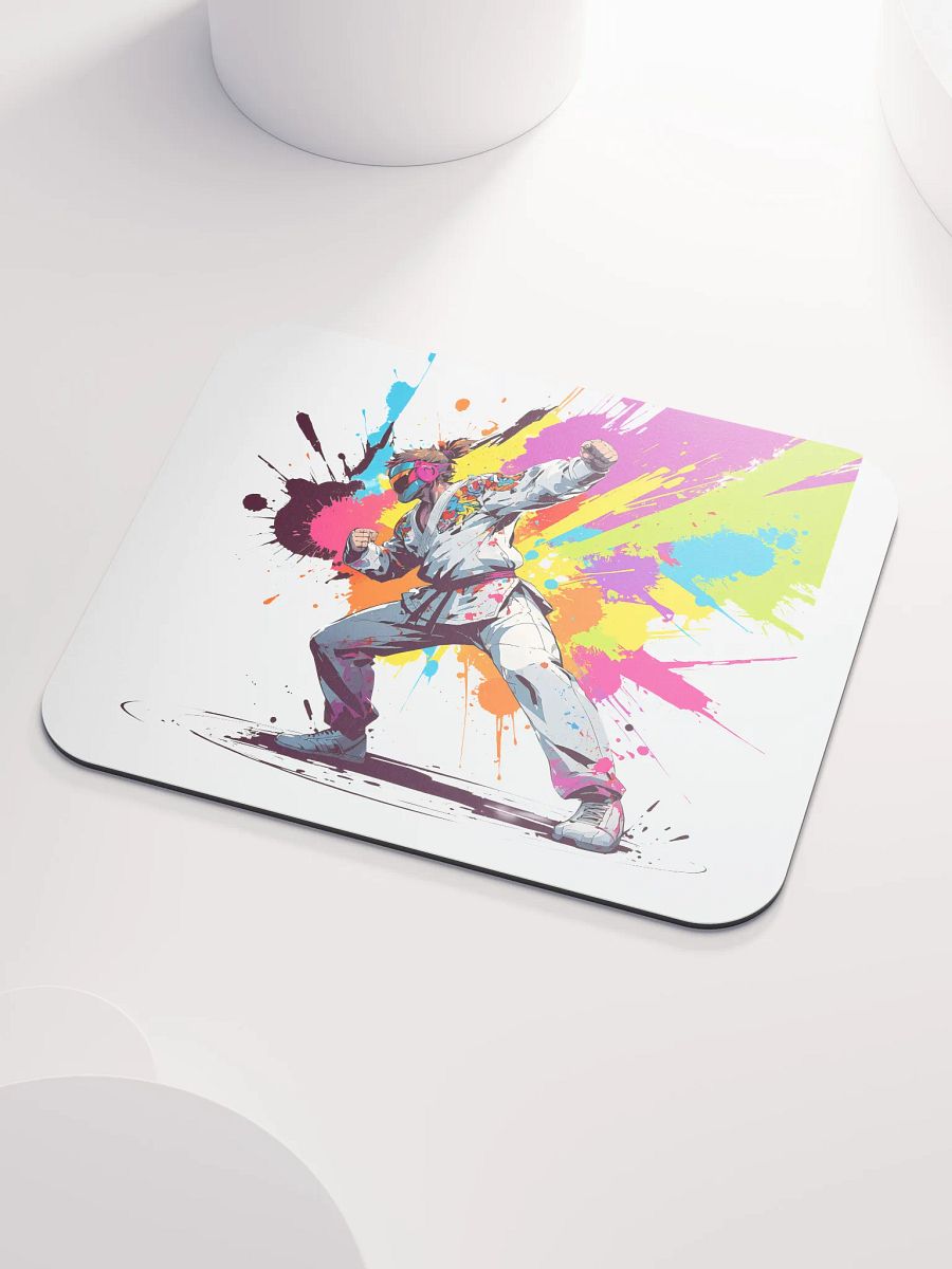 Classic Mouse Pad ( D_0144_Color Kick Taekwondo Boy of the Streets ) product image (3)