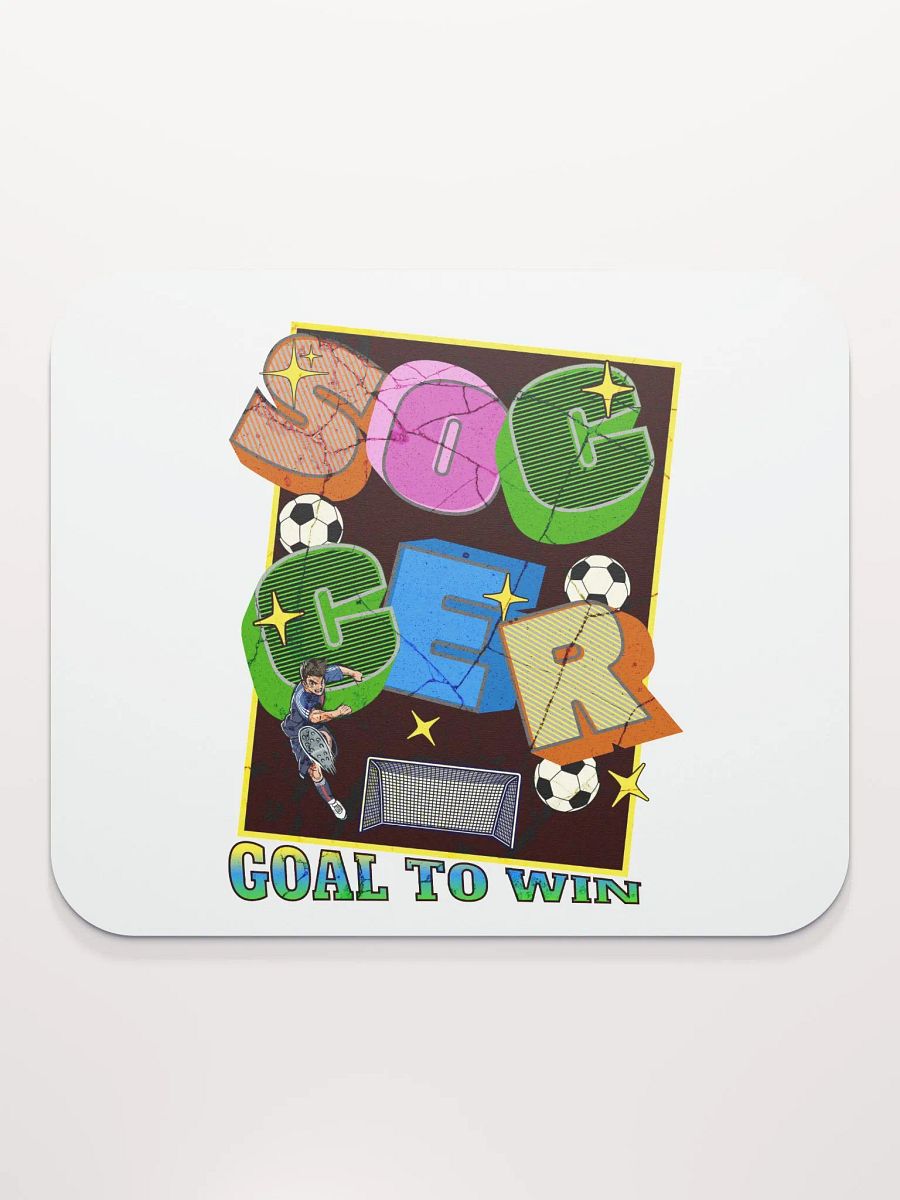 Goal To Win Soccer Sensation Mouse Pad product image (2)