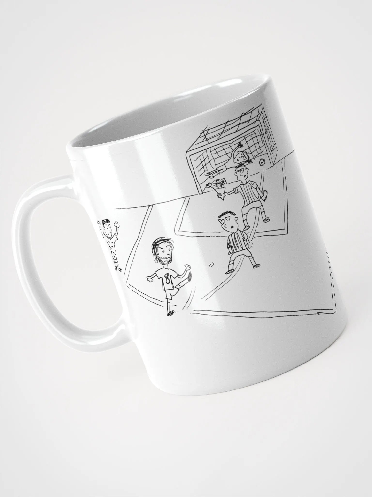 Crude Drawing - Szobo vs Newcastle product image (1)