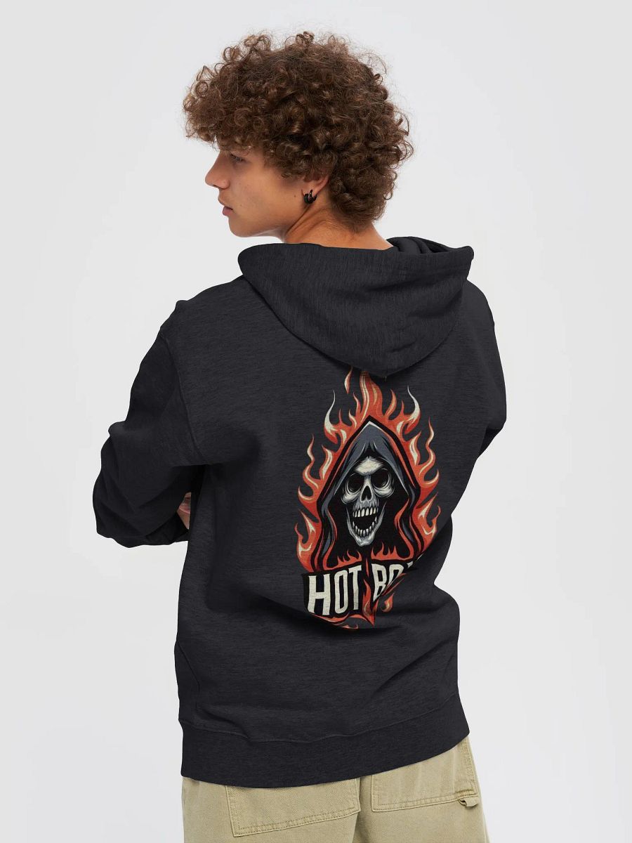 HOT BOX FAM HOT BOX REAPER "DEATH" ZIP UP HOODIE product image (22)