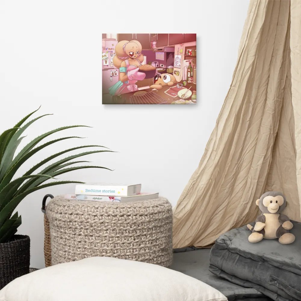 Baking with Boba Canvas Print product image (7)