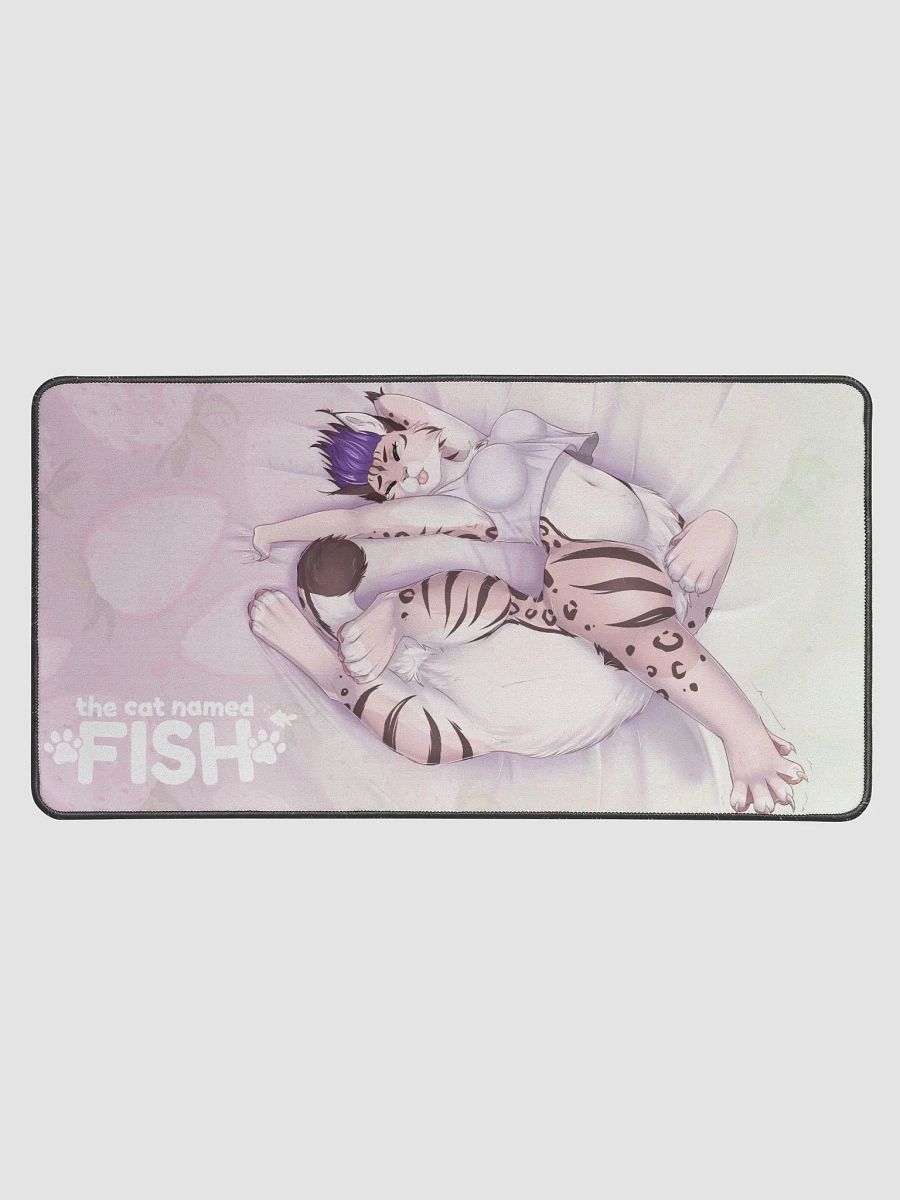 Sleepy Fish Desk Mat! product image (1)