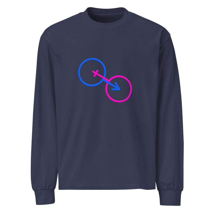 Male & Female Fusion Unisex Long Sleeve Shirt product image (1)