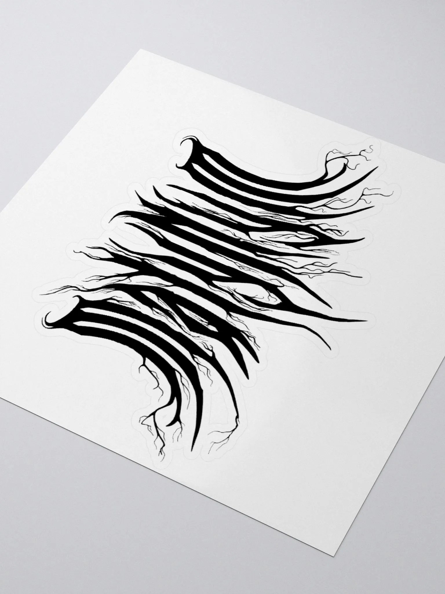 MalyNym black logo Sticker product image (3)