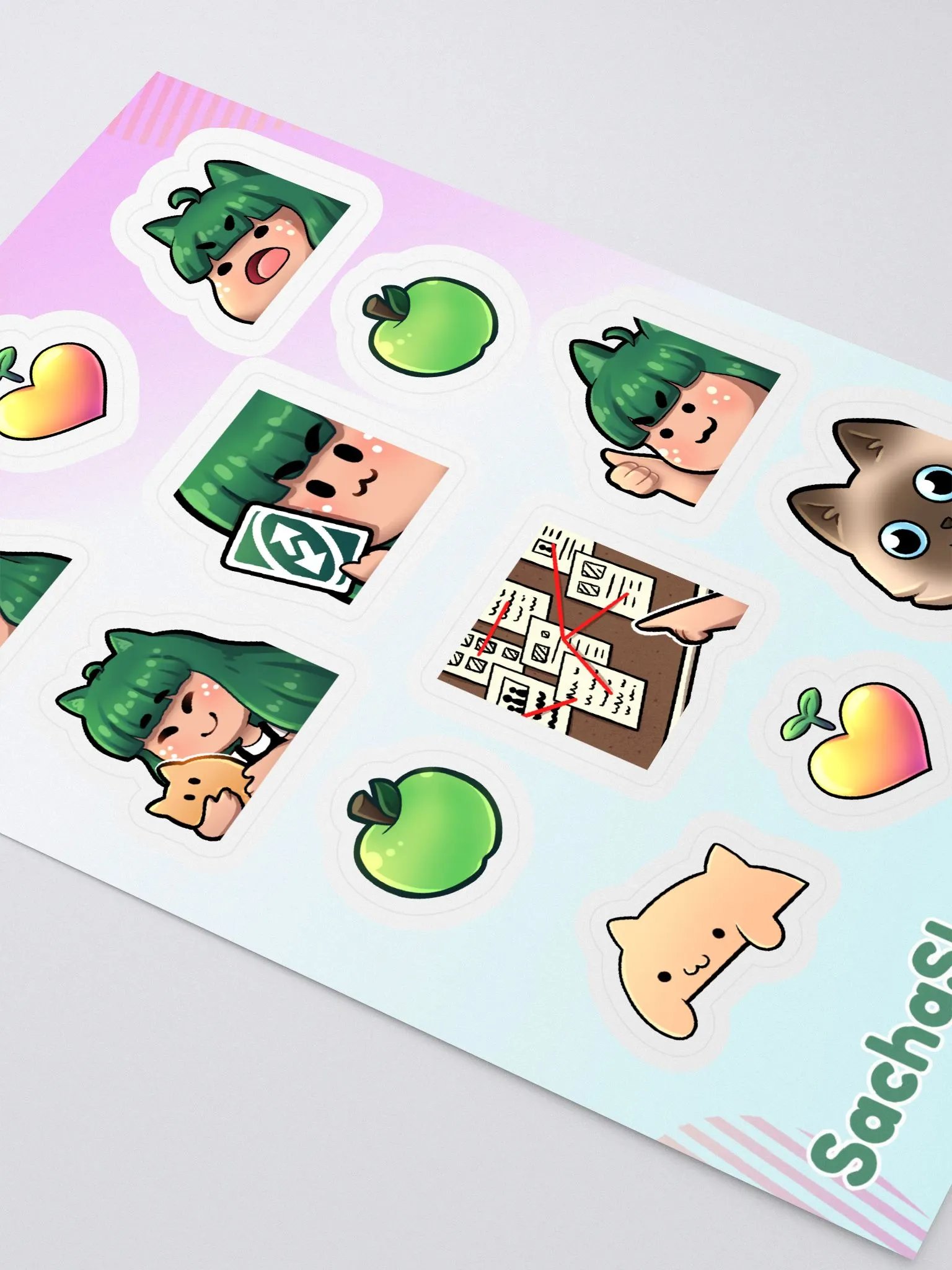 SachaSleeps Sticker Sheet product image (2)