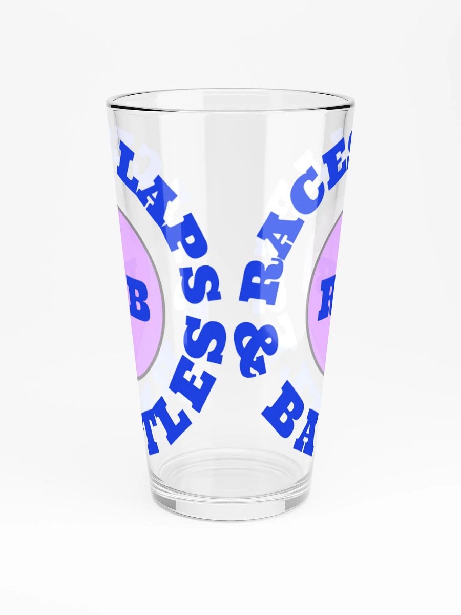 Races, Laps & Battles Pint Glass product image (3)