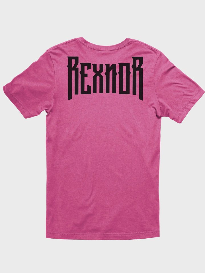 REXNOR Berserker T-Shirt (Black Logo + Text) product image (23)