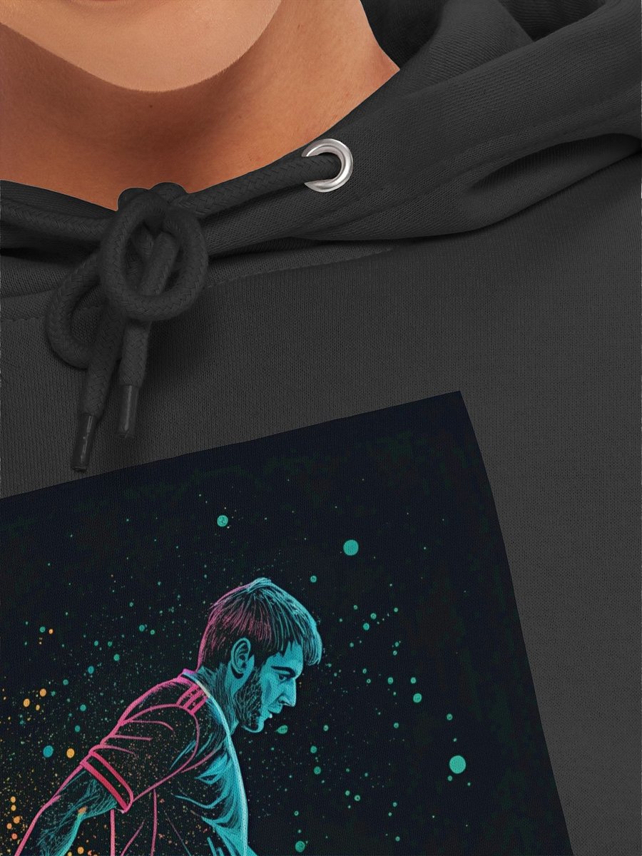 Neon Soccer Motion Premium Hoodie product image (49)