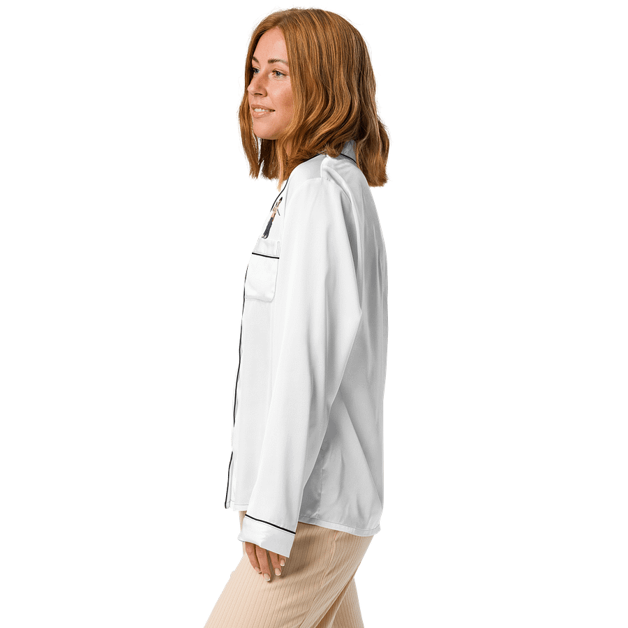 Blare & 𝘎𝘰𝘰𝘴𝘦𝘺 Long Sleeve Pajama Top product image (4)
