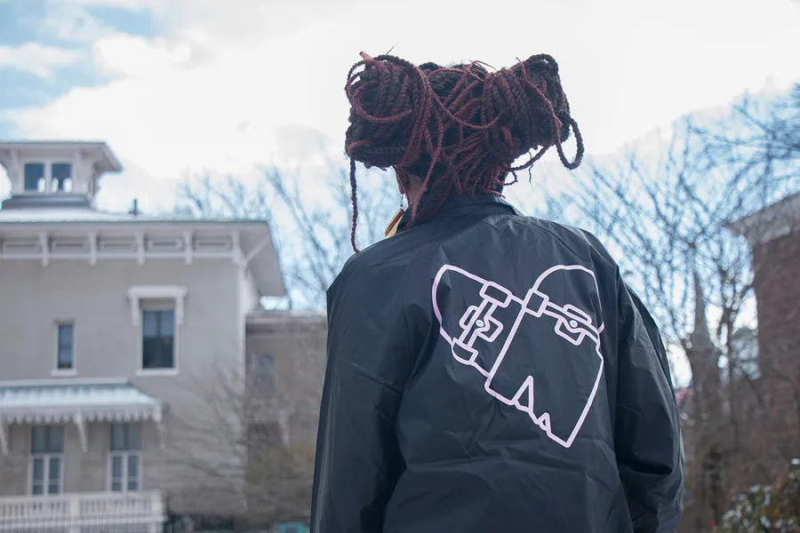 windbreaker (pink & black) product image (4)