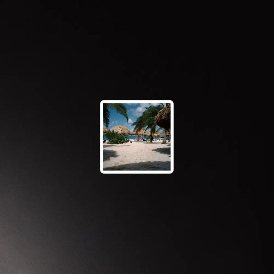 Tropical Tranquility Die-Cut Magnet product image (3)