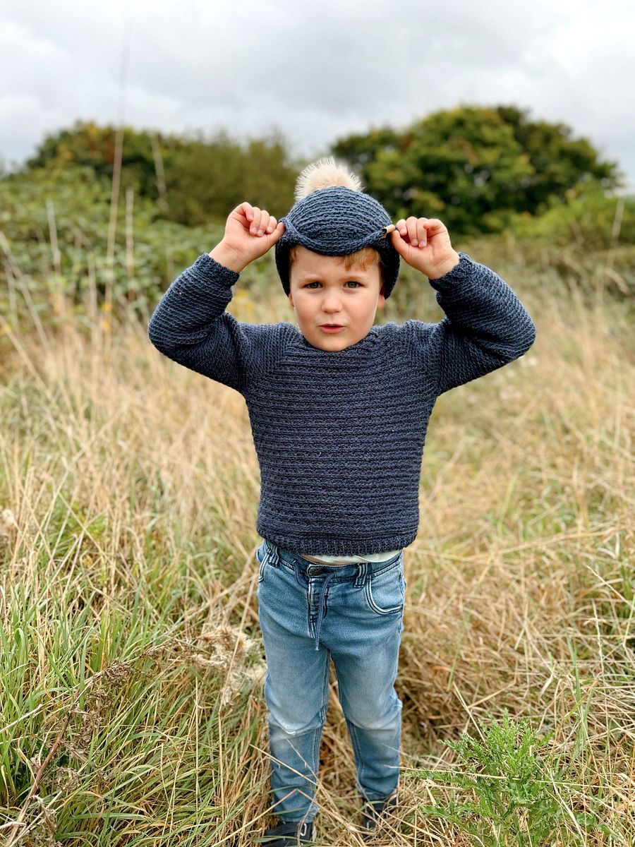 Mystical Sweater / Easy Raglan Child Sweater Crochet Pattern product image (5)