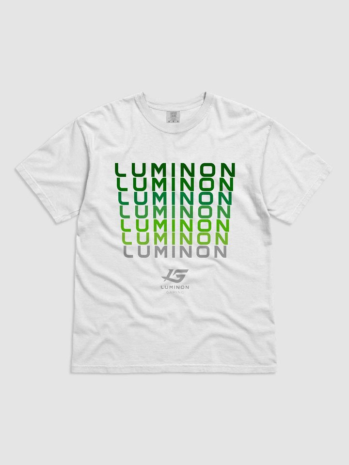 Luminon Gaming "Stacked" Logo Tee - White product image (1)