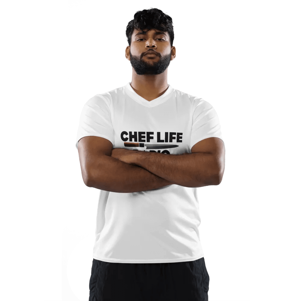 Chef Life Radio All-Over Print Sports Jersey product image (3)