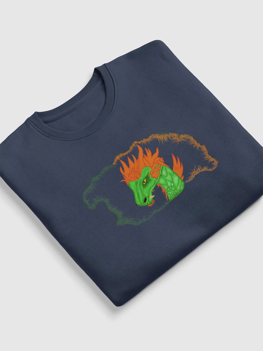 Vibrant Dragon Head Unisex Eco Sweatshirt product image (5)