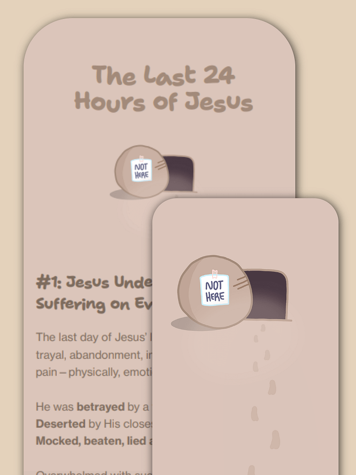 The Last 24 Hours of Jesus' Life product image (1)