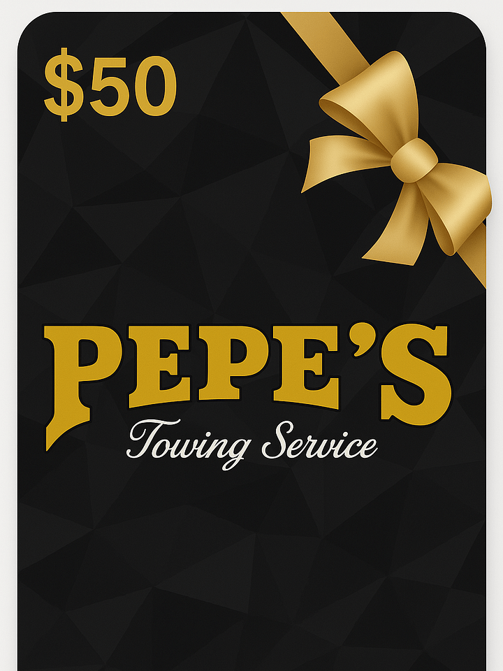 Pepe's Tow Gift Card product image (2)